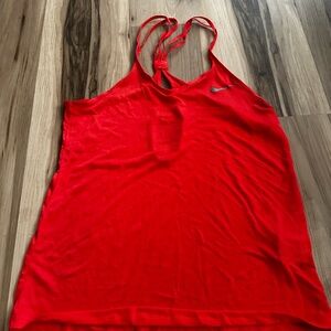 Nike Women's Bright Red Tank Top
